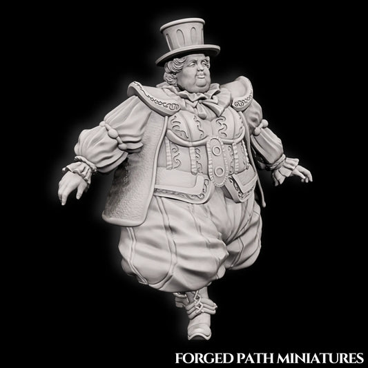 Forged Path - Willowbrook Circus - Fat Lady - DnD/Pathfinder/TTRPG Figure