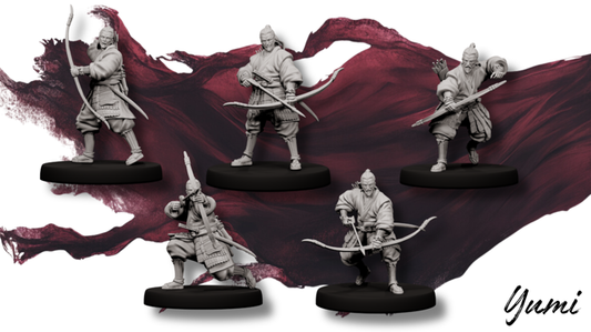 Forged Path - Tokugawa Bushido - Yumi - DnD/Pathfinder/TTRPG Figure