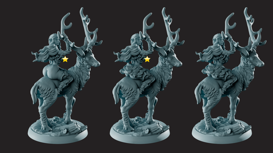 Gaia Miniatures - Elven Forest - Eirenya - 75mm Pin Up/Figure/Model/Diorama