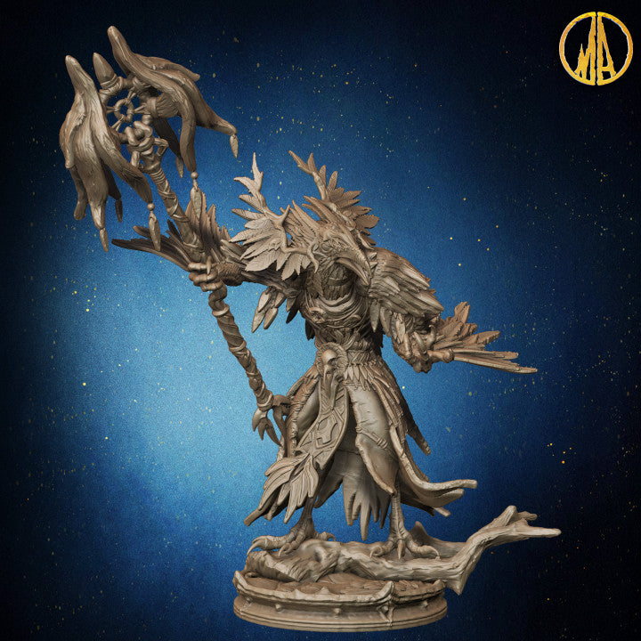 Monolith Arts - Dark Elves - Feral Druid #4 - DnD/TTRPG Figure/Miniature