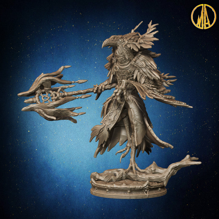 Monolith Arts - Dark Elves - Feral Druid #5 - DnD/TTRPG Figure/Miniature