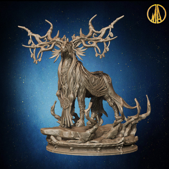 Monolith Arts - Dark Elves - Feral Druid #2 - DnD/TTRPG Figure/Miniature