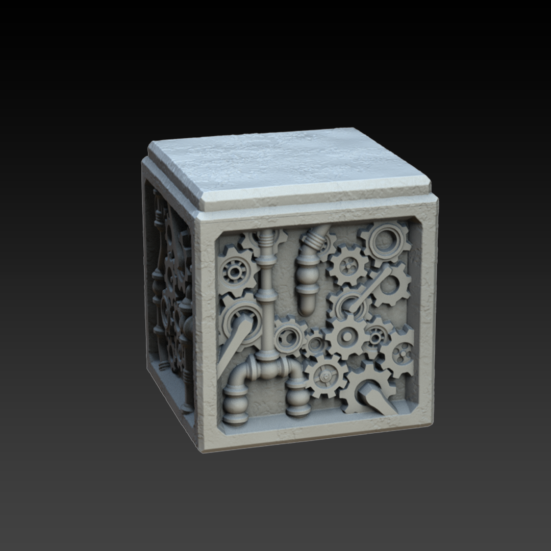 Fantasy3DTabletop - Elfworks Dice Box/Case - DnD/TTRPG/Roleplaying/Wargames