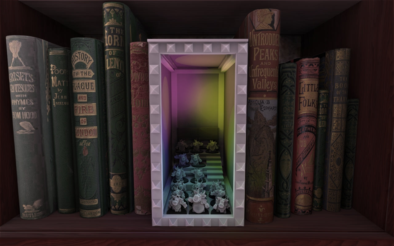 Crosslances - Book Nook/Shelf Insert - Fantasy Cow Football Team