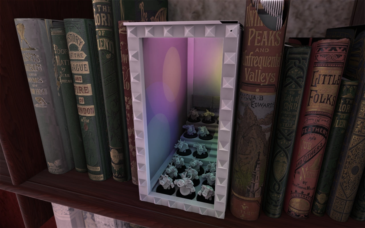 Crosslances - Book Nook/Shelf Insert - Fantasy Cow Football Team