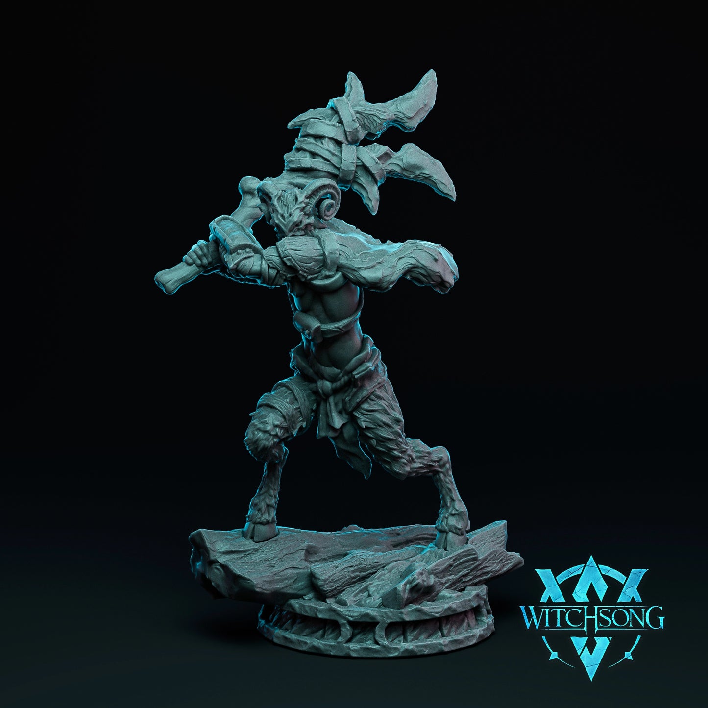 Witchsong Miniatures - Lord of the Grove - Soldiers - 5 Poses - Helios3DPrinting