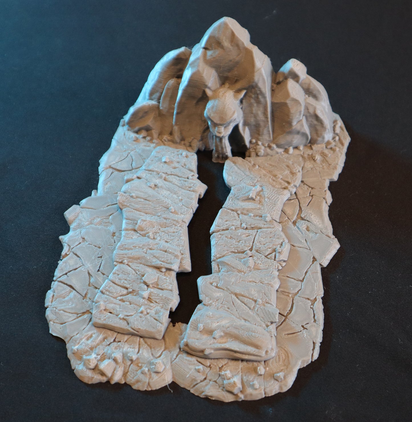 Calling Portals - Cave of the Firecat - Animated TTRPG/DnD/Pathfinder Terrain