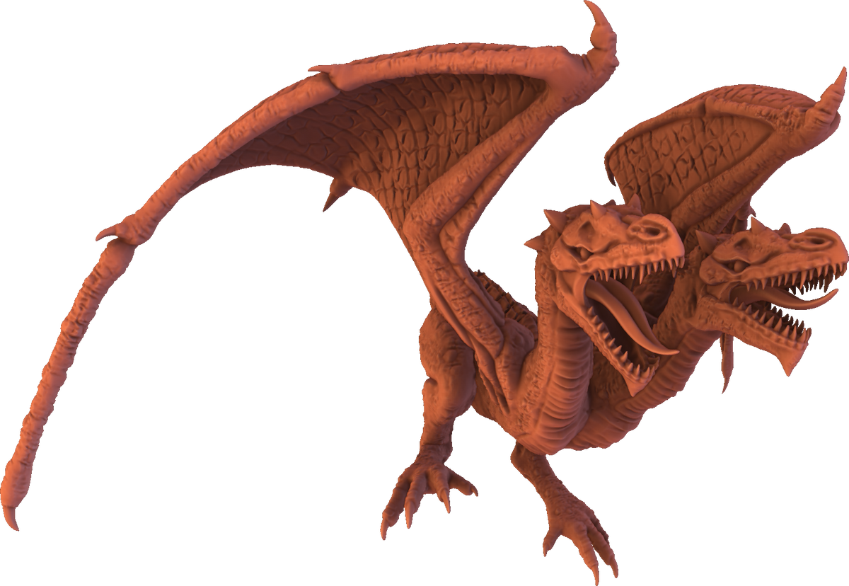SRS Studios - Scaldera - Fire Drake - DnD/TTRPG/Roleplaying/Wargames