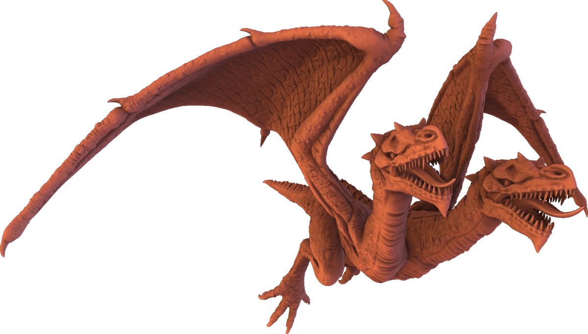 SRS Studios - Scaldera - Fire Drake - DnD/TTRPG/Roleplaying/Wargames