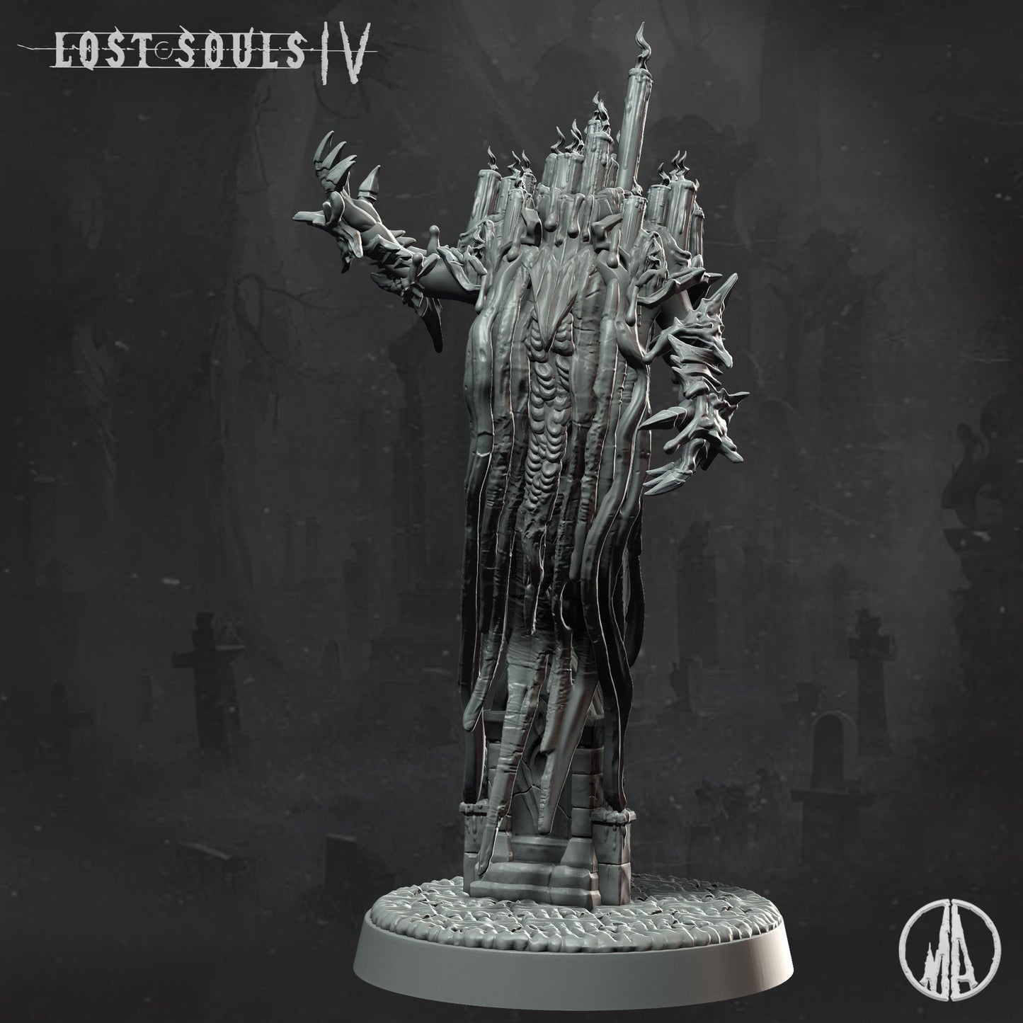 Monolith Arts - Lost Souls IV - Flickering Flame #1 - DnD/TTRPG Figure/Miniature