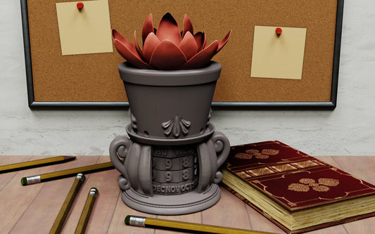 Crosslances - Universal/Perpetual/Reuseable Calender - Flower