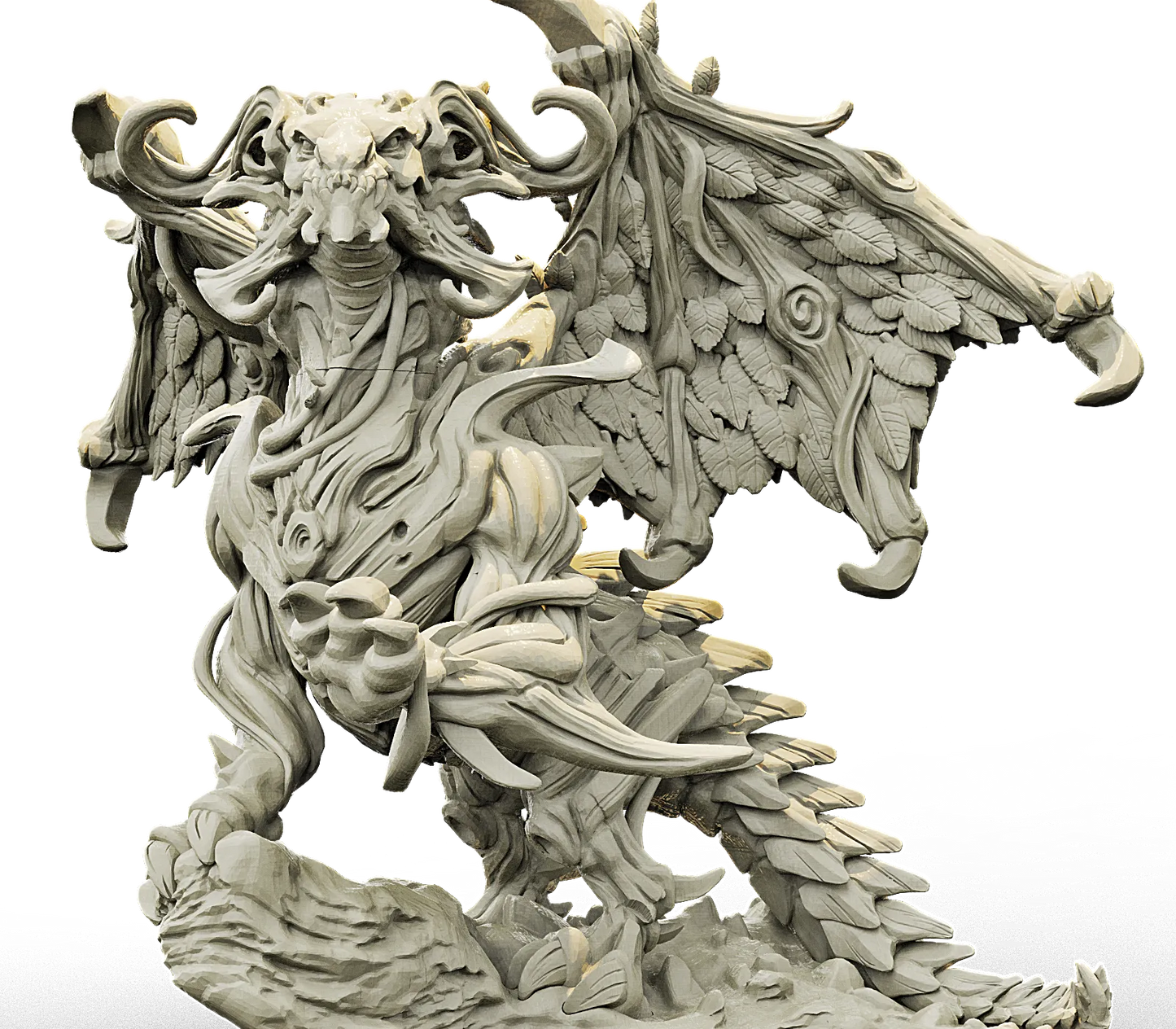 Brayan Nafarrate - Bestiary #4 - Forest Dragon - DnD/TTRPG Figure/Miniature