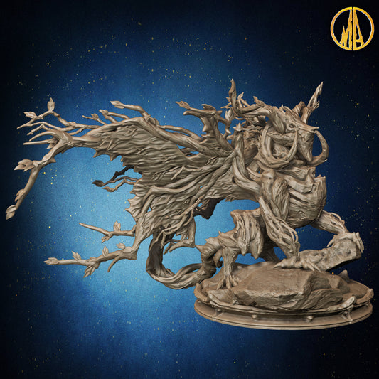 Monolith Arts - Whispering Forest - Forest Dragon - DnD/TTRPG Figure/Miniature