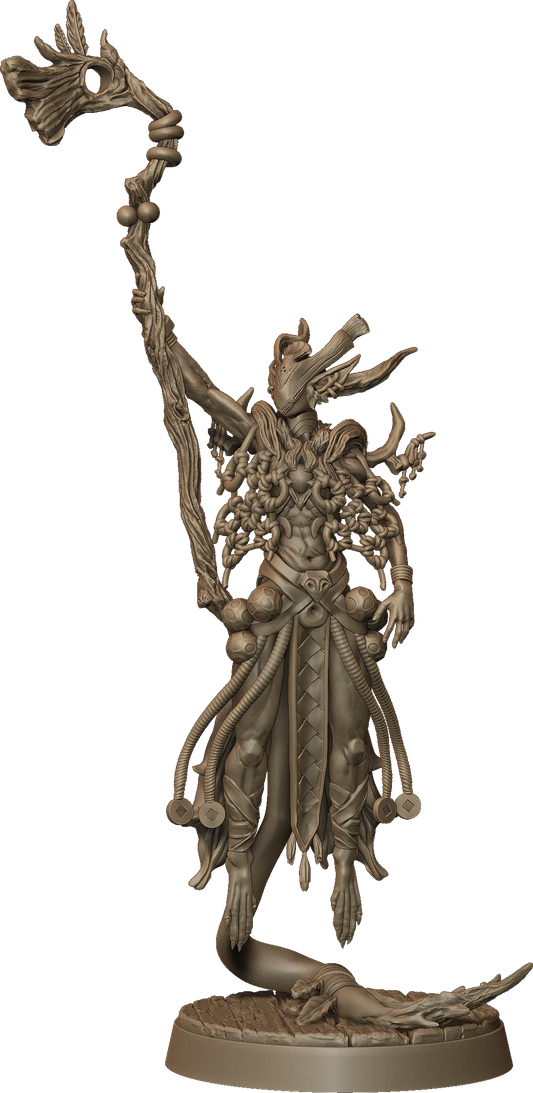 Monolith Arts - Whispering Forest II - Forest Sage #2 - DnD/TTRPG Figure/Miniature