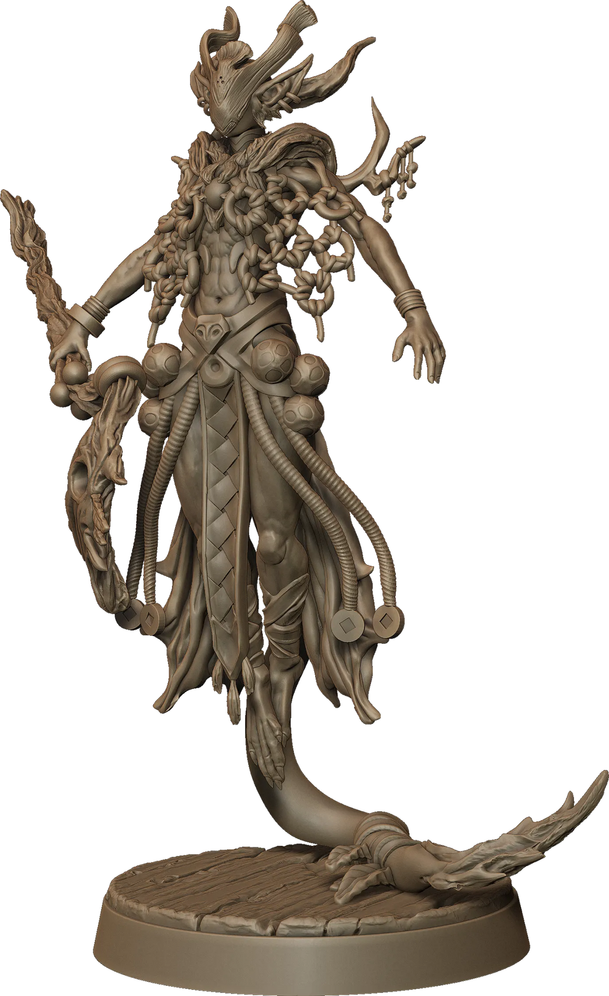 Monolith Arts - Whispering Forest II - Forest Sage #4 - DnD/TTRPG Figure/Miniature