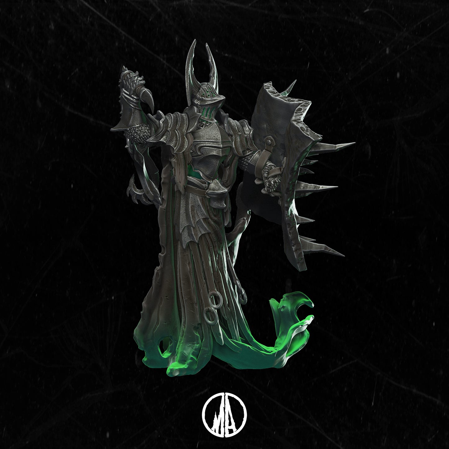 Monolith Arts - Lost Souls II - Forgotten Paladin - DnD/TTRPG Figure/Miniature