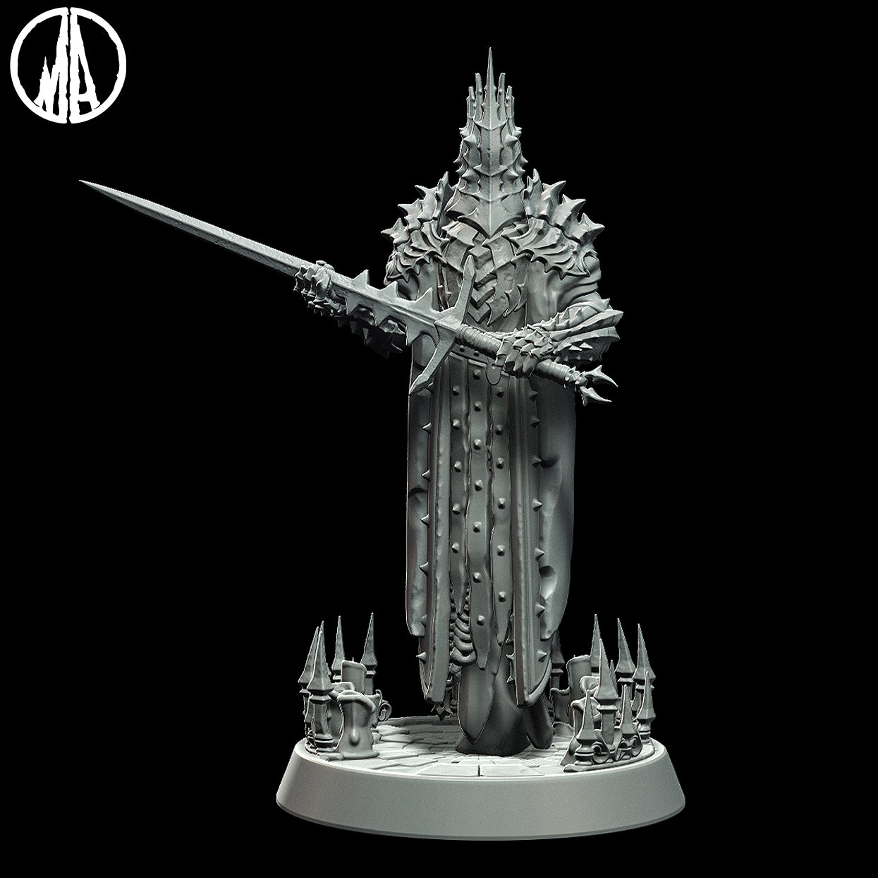Monolith Arts - Lost Souls - Forsaken Duke - DnD/TTRPG Figure/Miniature