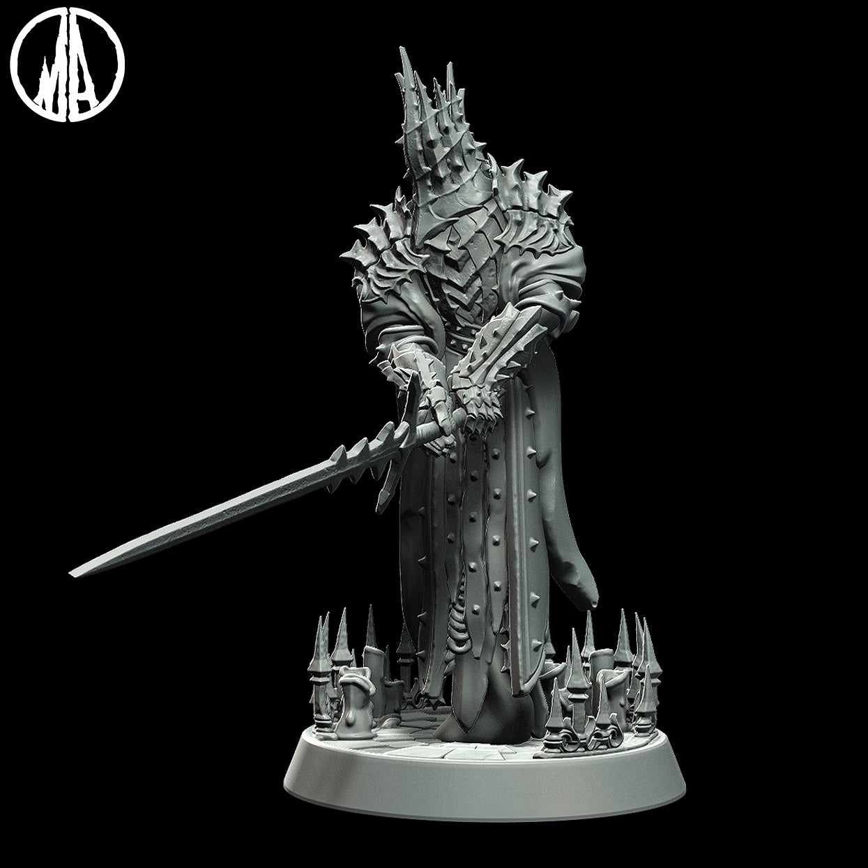Monolith Arts - Lost Souls - Forsaken Duke - DnD/TTRPG Figure/Miniature