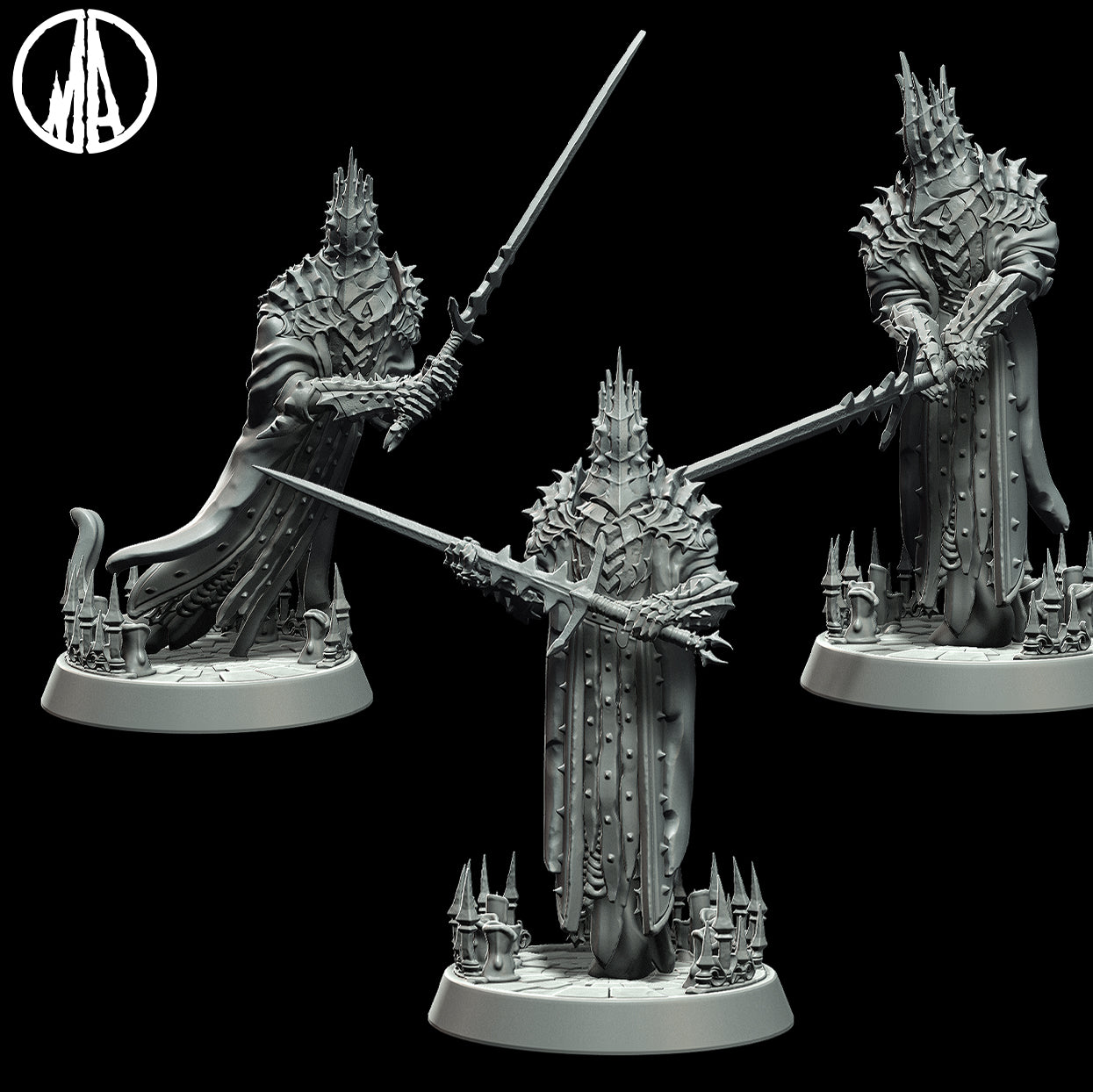 Monolith Arts - Lost Souls - Forsaken Duke - DnD/TTRPG Figure/Miniature