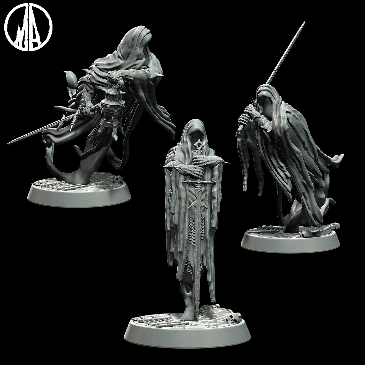 Monolith Arts - Lost Souls - Forsaken Soul - DnD/TTRPG Figure/Miniature