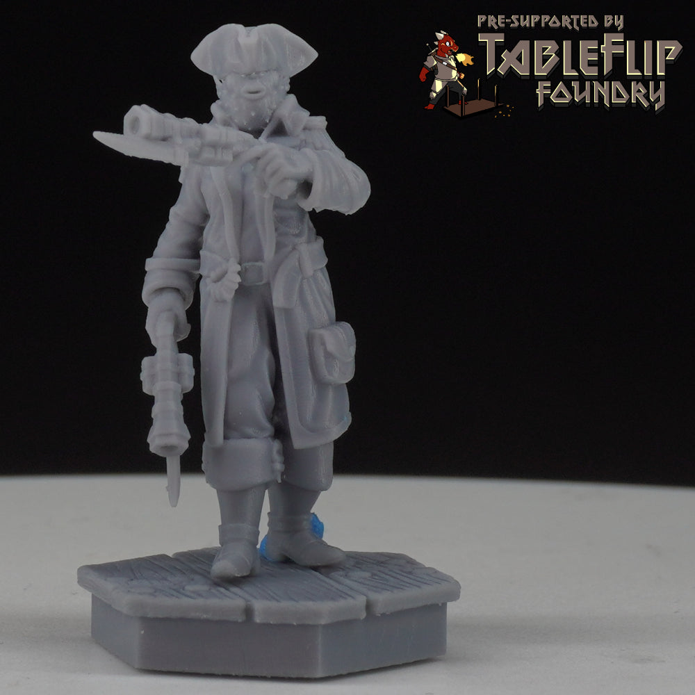 Skadi Studios - Helmsman's Shanties - Floating Francis - DnD/TTRPG Figure/Miniature