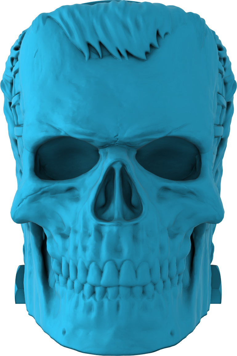 Digital Creative Works - Skull Headphone/Controller Mount - Frankenstein - Prop/Decoration