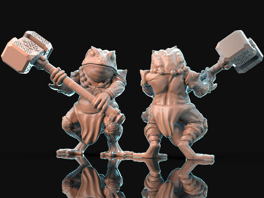 Brayan Nafarrate - Bestiary #1 - Tortle #2 - DnD/TTRPG Figure/Miniature