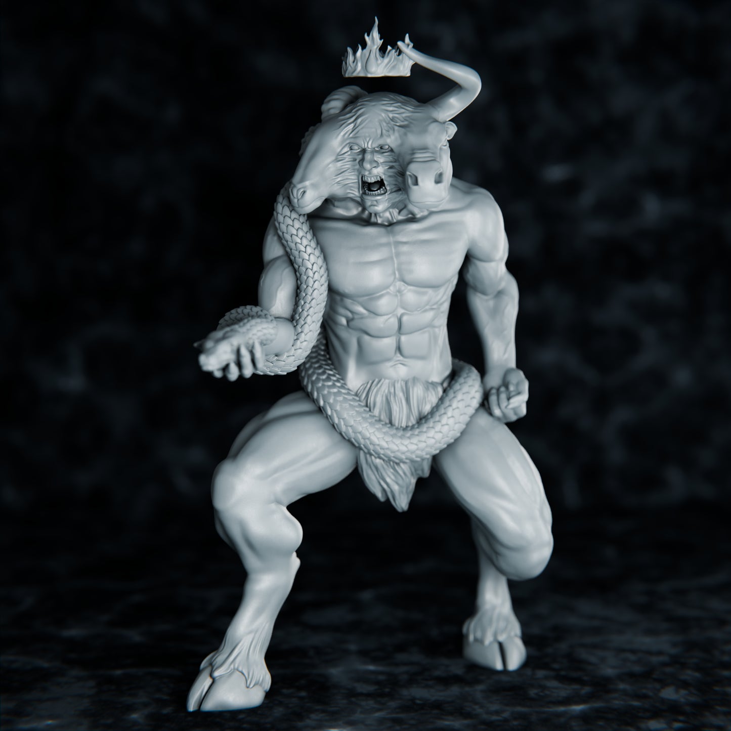 Ogareg Miniatures - Demon Prince Asmodeus - DnD/TTRPG Figure/Mini