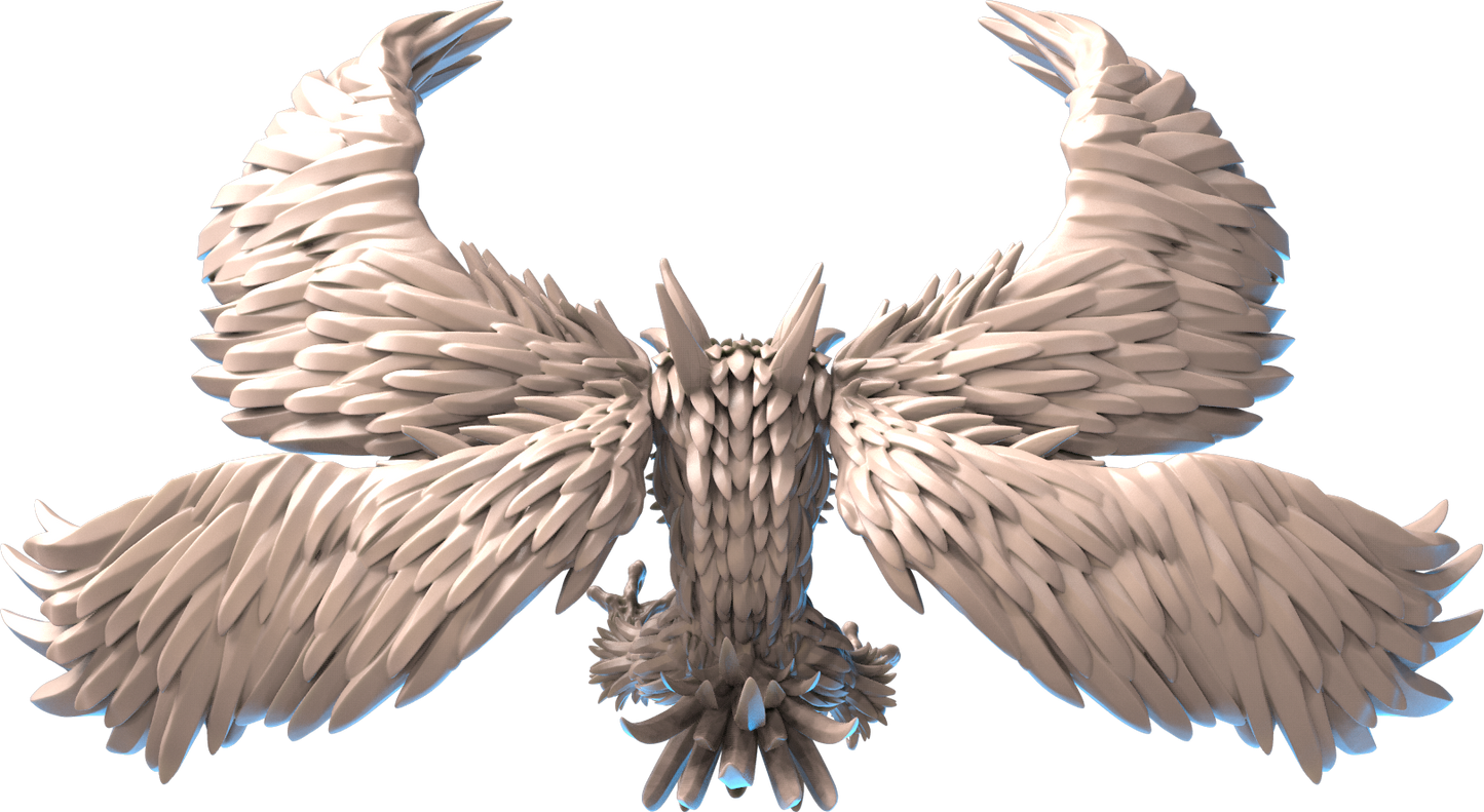 Sync Ratio - Shiverclaws - Frost Phoenix - DnD/TTRPG Figure/Miniature