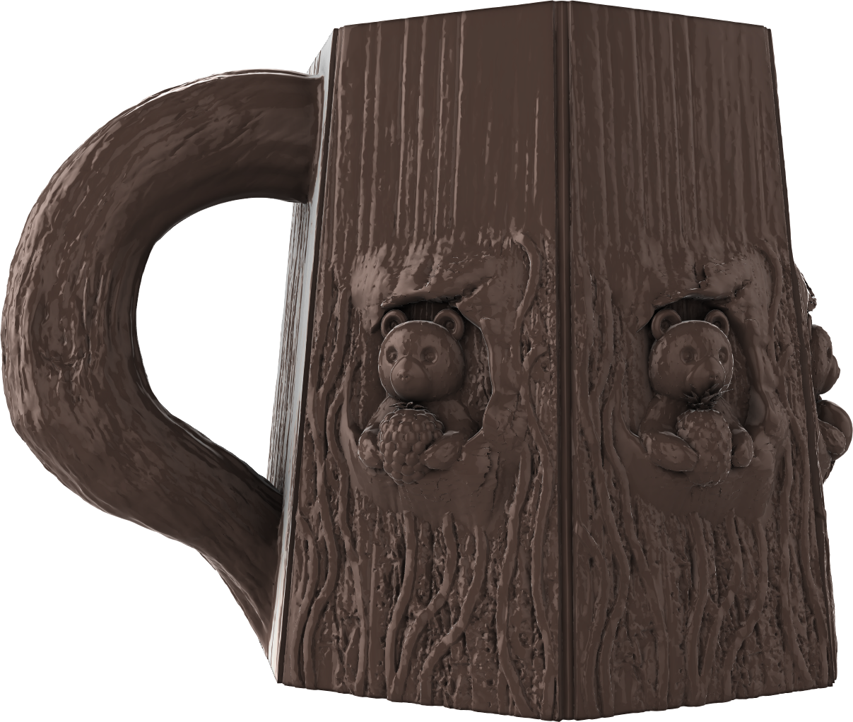 Digital Creative Works - Teddy Bear Mug #2 - Prop/Decoration/Seasonal
