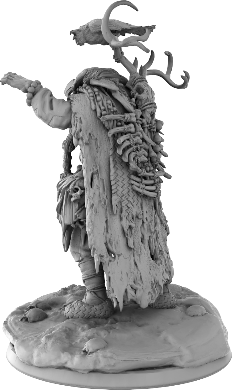 Z Kino - Volhv the Druid - 90mm Pin Up/Figure/Model/Diorama