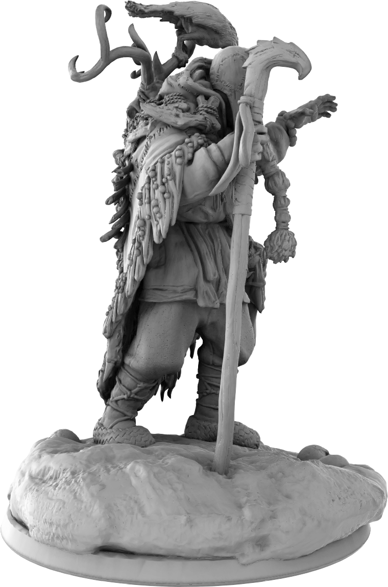 Z Kino - Volhv the Druid - 90mm Pin Up/Figure/Model/Diorama