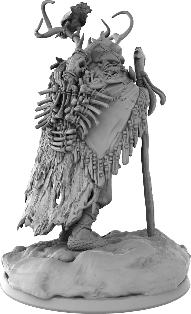 Z Kino - Volhv the Druid - 90mm Pin Up/Figure/Model/Diorama