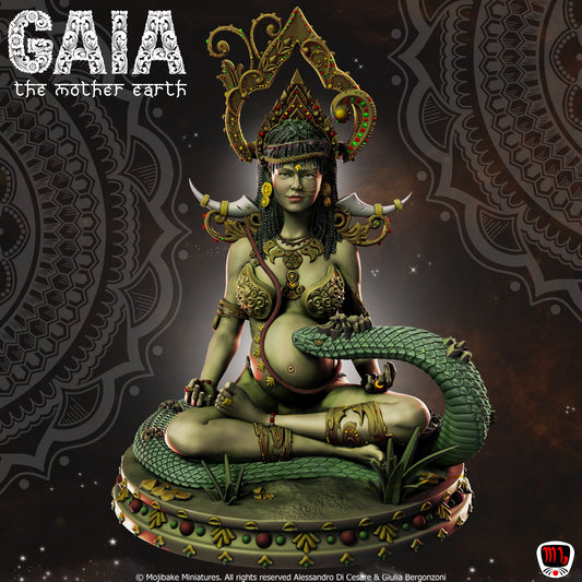 Mojibake - Hidden in the Shadows - Gaia, The Mother Earth - 120mm Pin Up/Figure/Model/Diorama