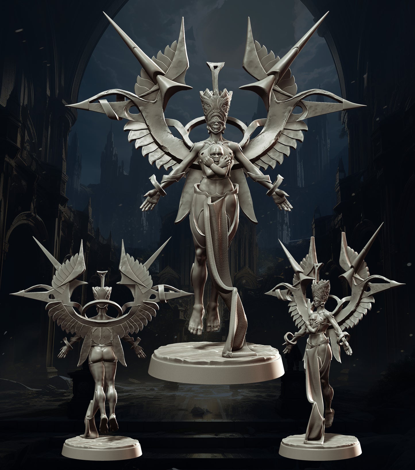Monolith Arts - Ancient Creators - Gaia - 120mm Pin Up/Figure/Model/Diorama