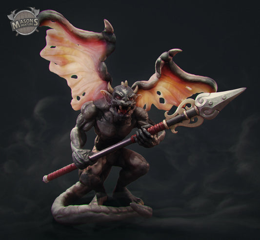 Masons Miniatures - Abyss Dwellers - Gargoyle - DnD/TTRPG Figure/Miniature
