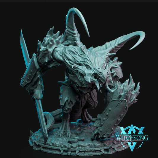 Witchsong Miniatures - Hellforged - Ghel'kerot, Guardian of the Gate - Helios3DPrinting