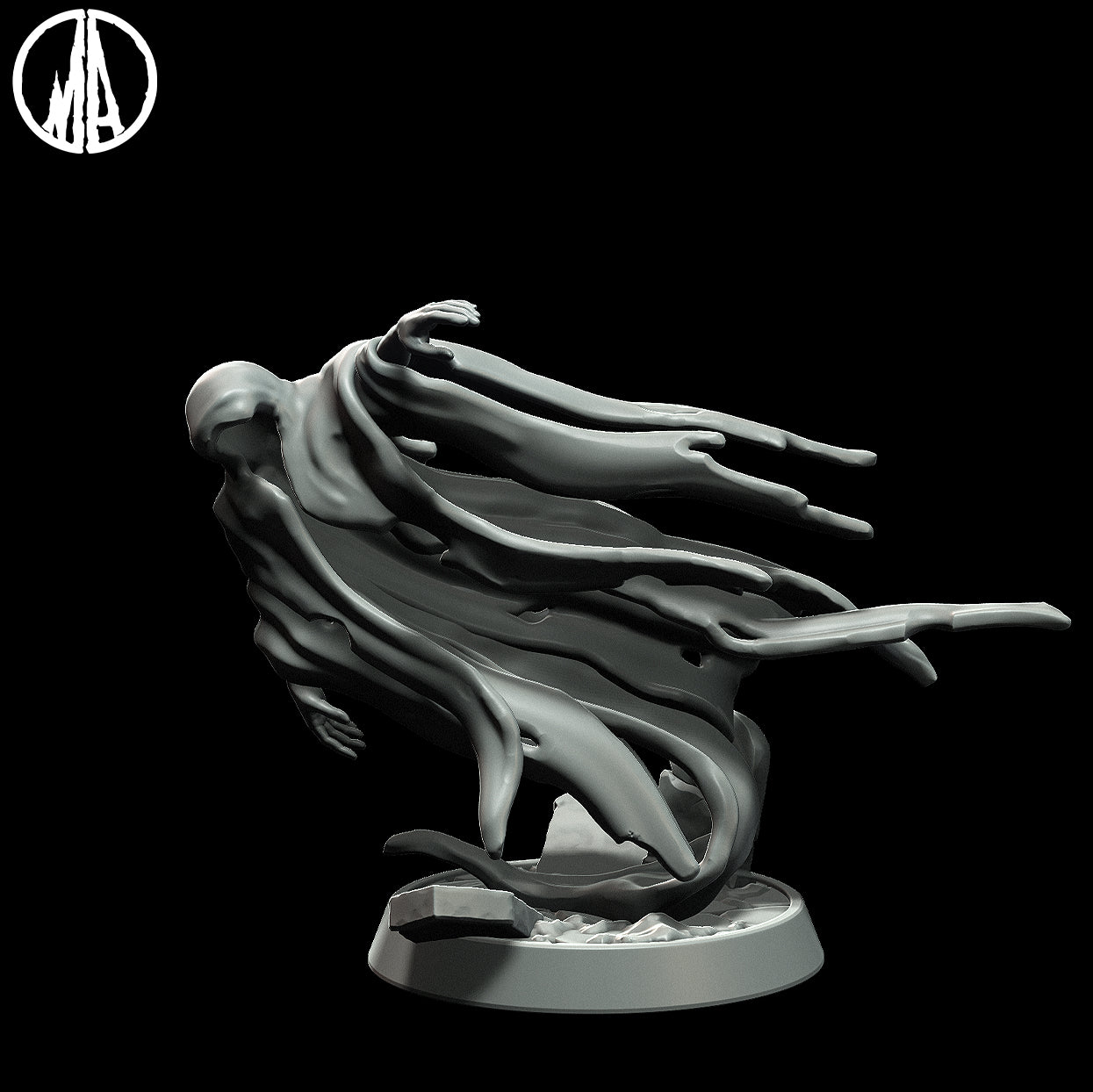 Monolith Arts - Lost Souls - Ghost - DnD/TTRPG Figure/Miniature