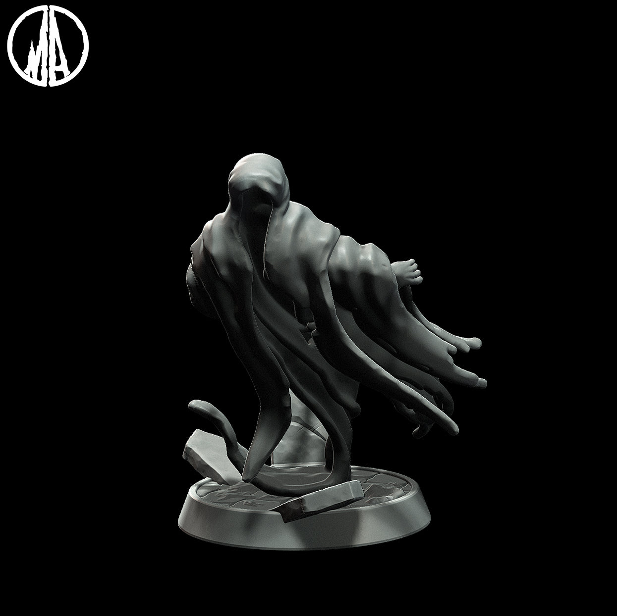 Monolith Arts - Lost Souls - Ghost - DnD/TTRPG Figure/Miniature