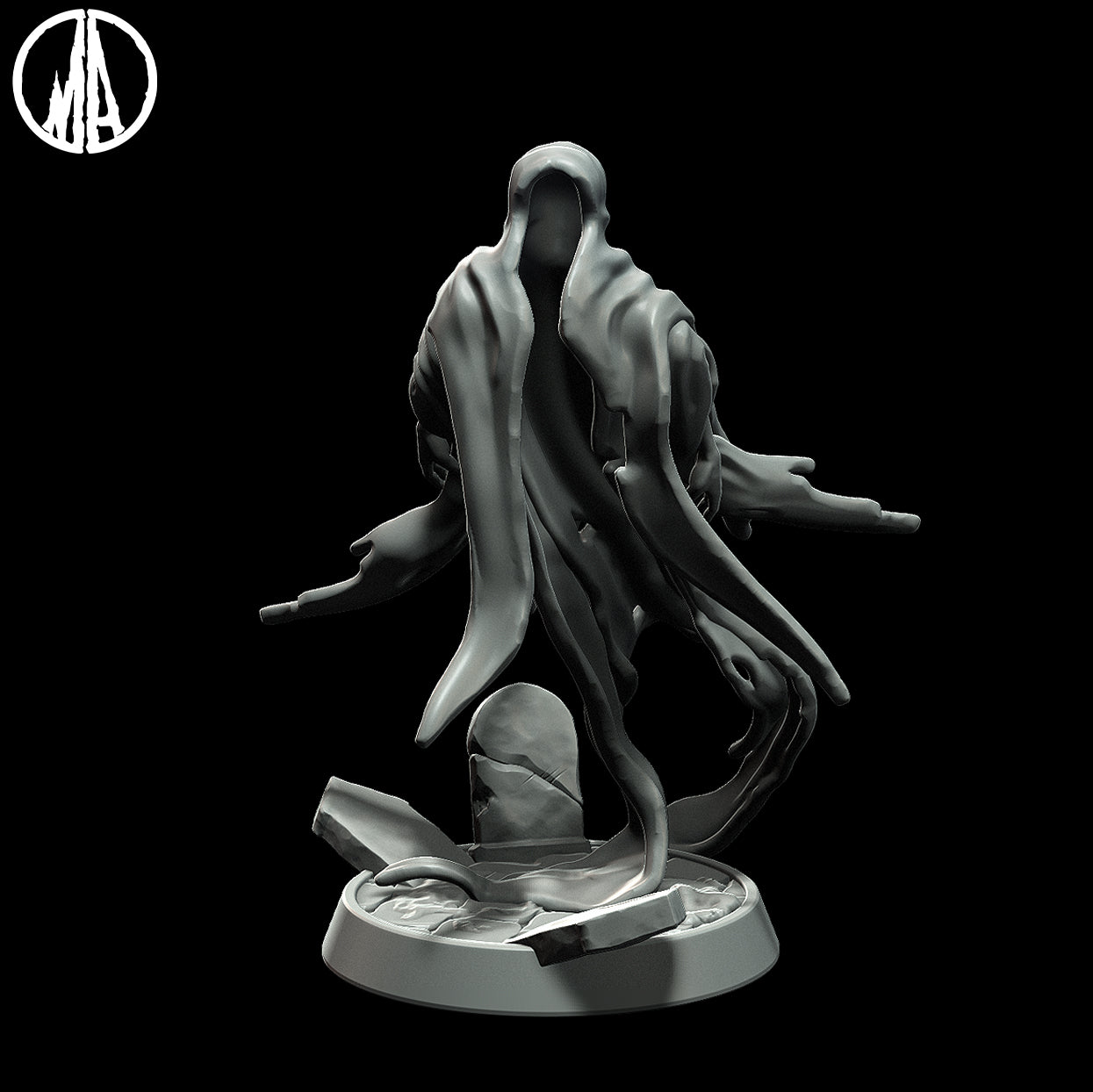 Monolith Arts - Lost Souls - Ghost - DnD/TTRPG Figure/Miniature