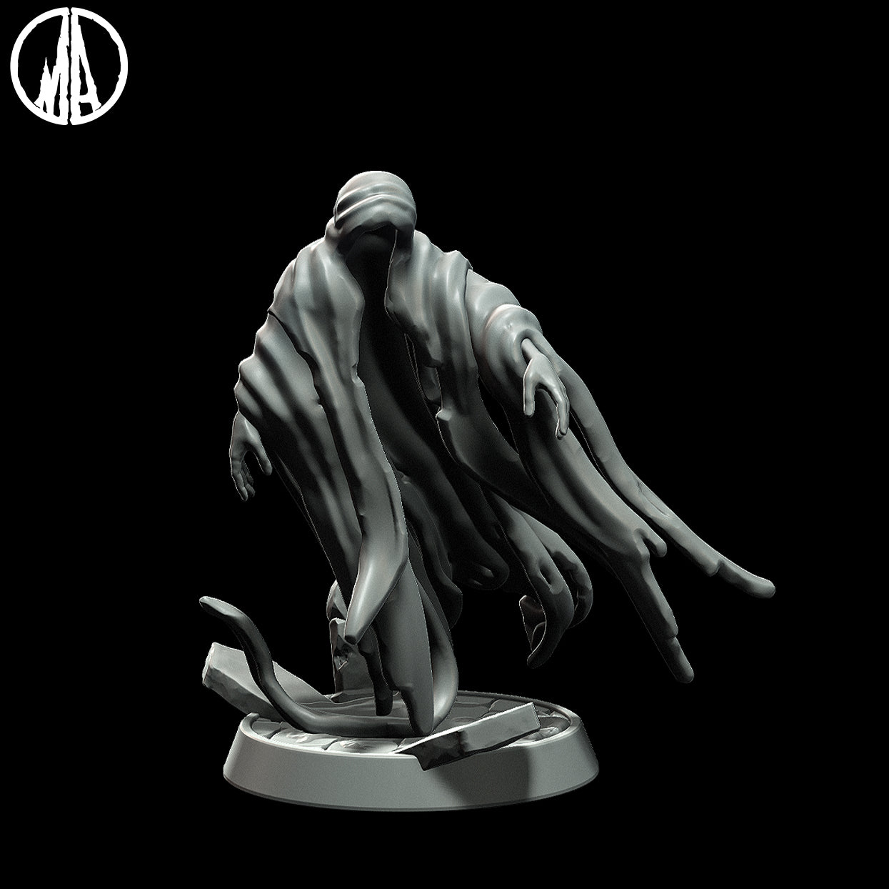 Monolith Arts - Lost Souls - Ghost - DnD/TTRPG Figure/Miniature