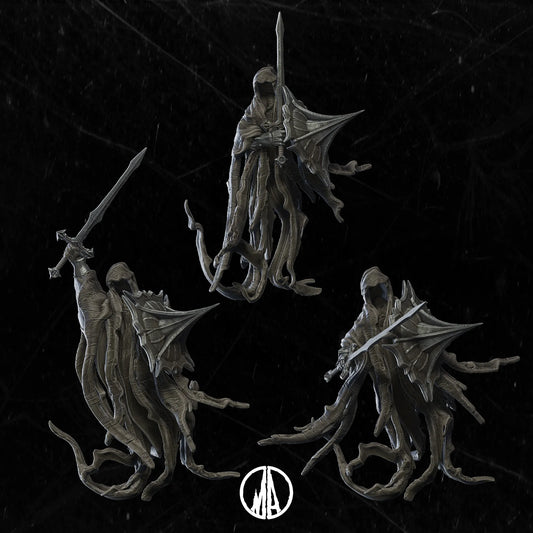 Monolith Arts - Lost Souls II - Ghost Warrior - DnD/TTRPG Figure/Miniature