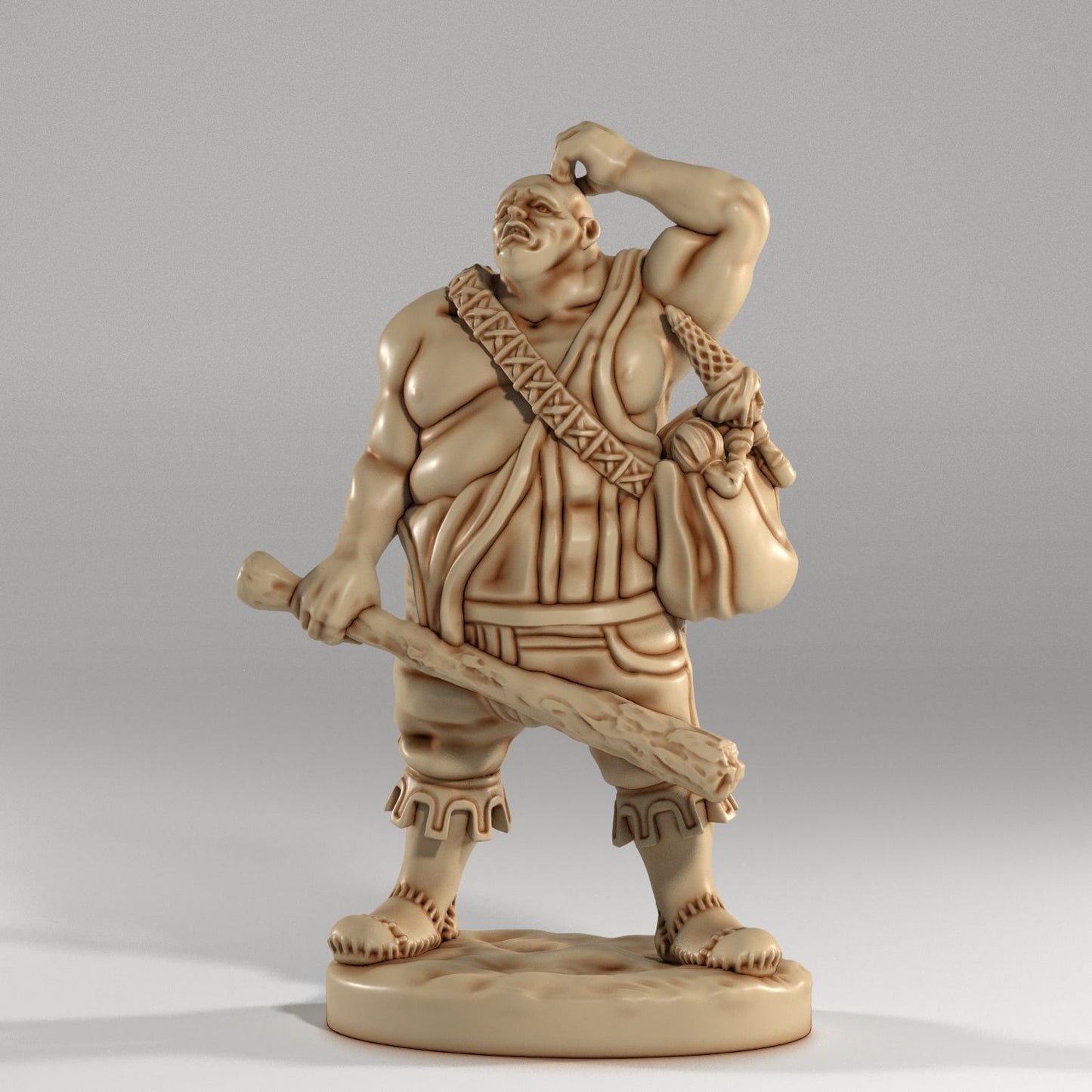 Medusa Miniatures - Hill Giant Male #2 - DnD/TTRPG/Roleplaying/Wargames