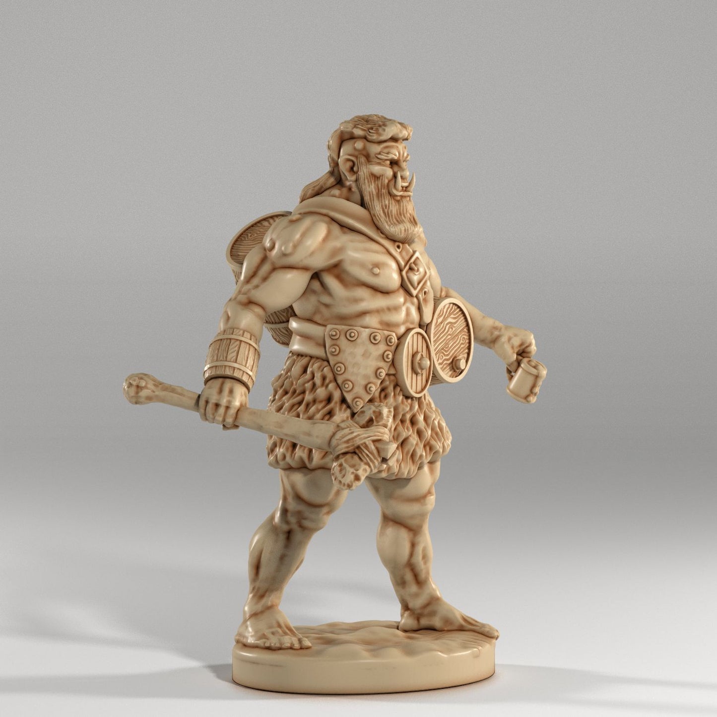 Medusa Miniatures - Hill Giant Male #1 - DnD/TTRPG/Roleplaying/Wargames