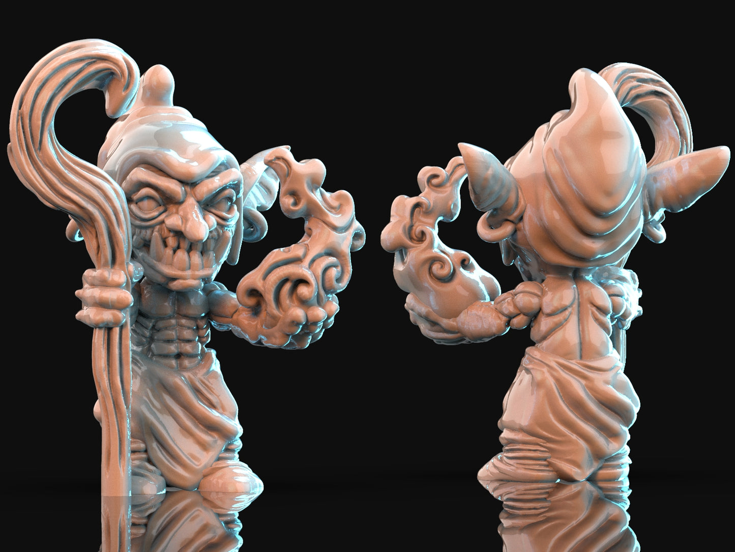 Brayan Nafarrate - Bestiary #1 - Goblin #2 - DnD/TTRPG Figure/Miniature