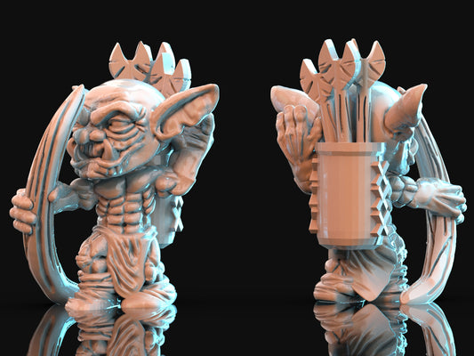 Brayan Nafarrate - Bestiary #1 - Goblin #3 - DnD/TTRPG Figure/Miniature