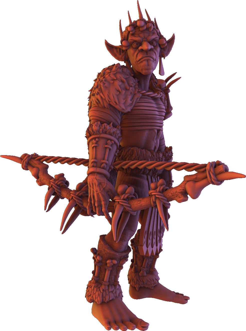 Monolith Arts - Greenskins - Goblin Archers - DnD/TTRPG Figure/Miniature