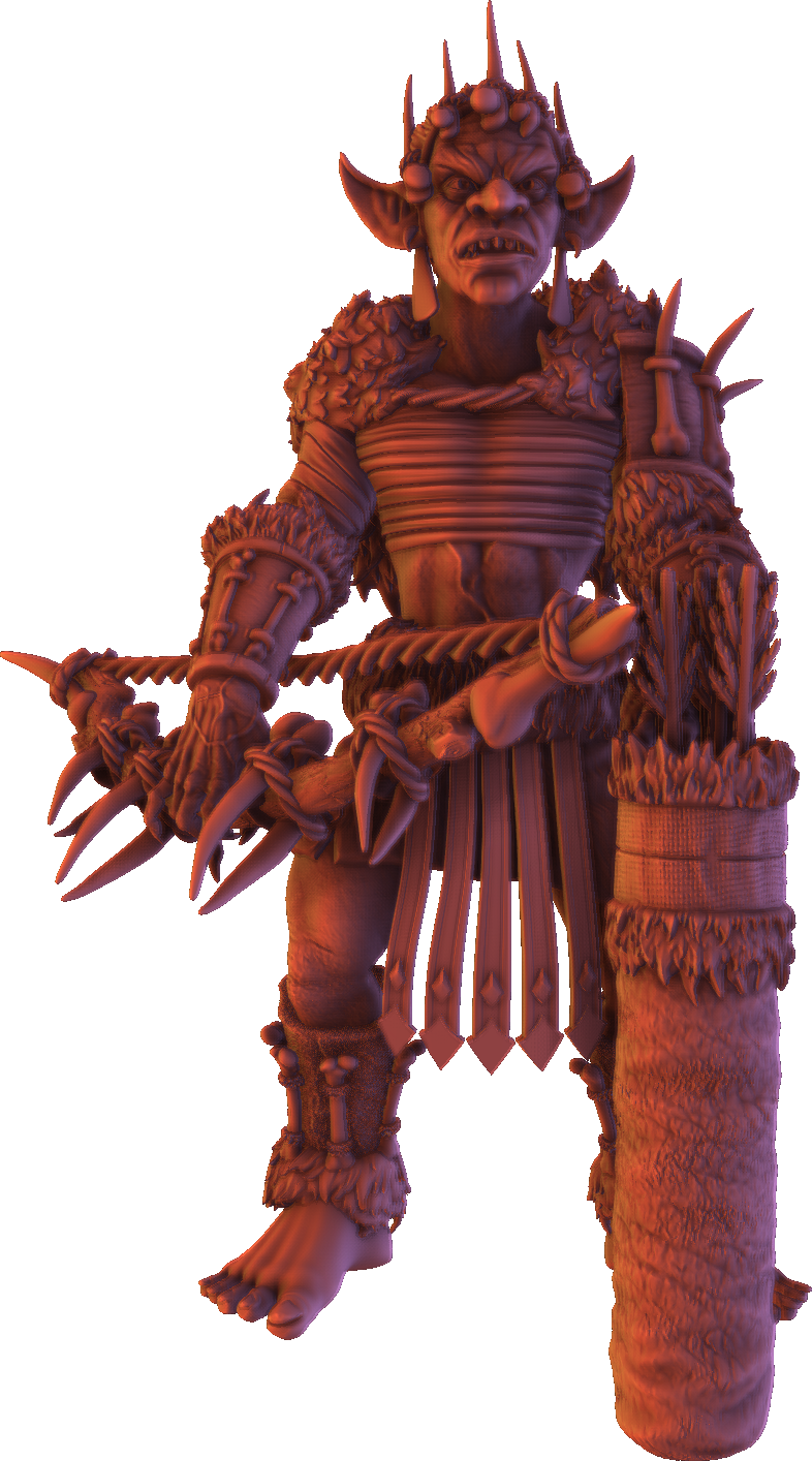 Monolith Arts - Greenskins - Goblin Archers - DnD/TTRPG Figure/Miniature