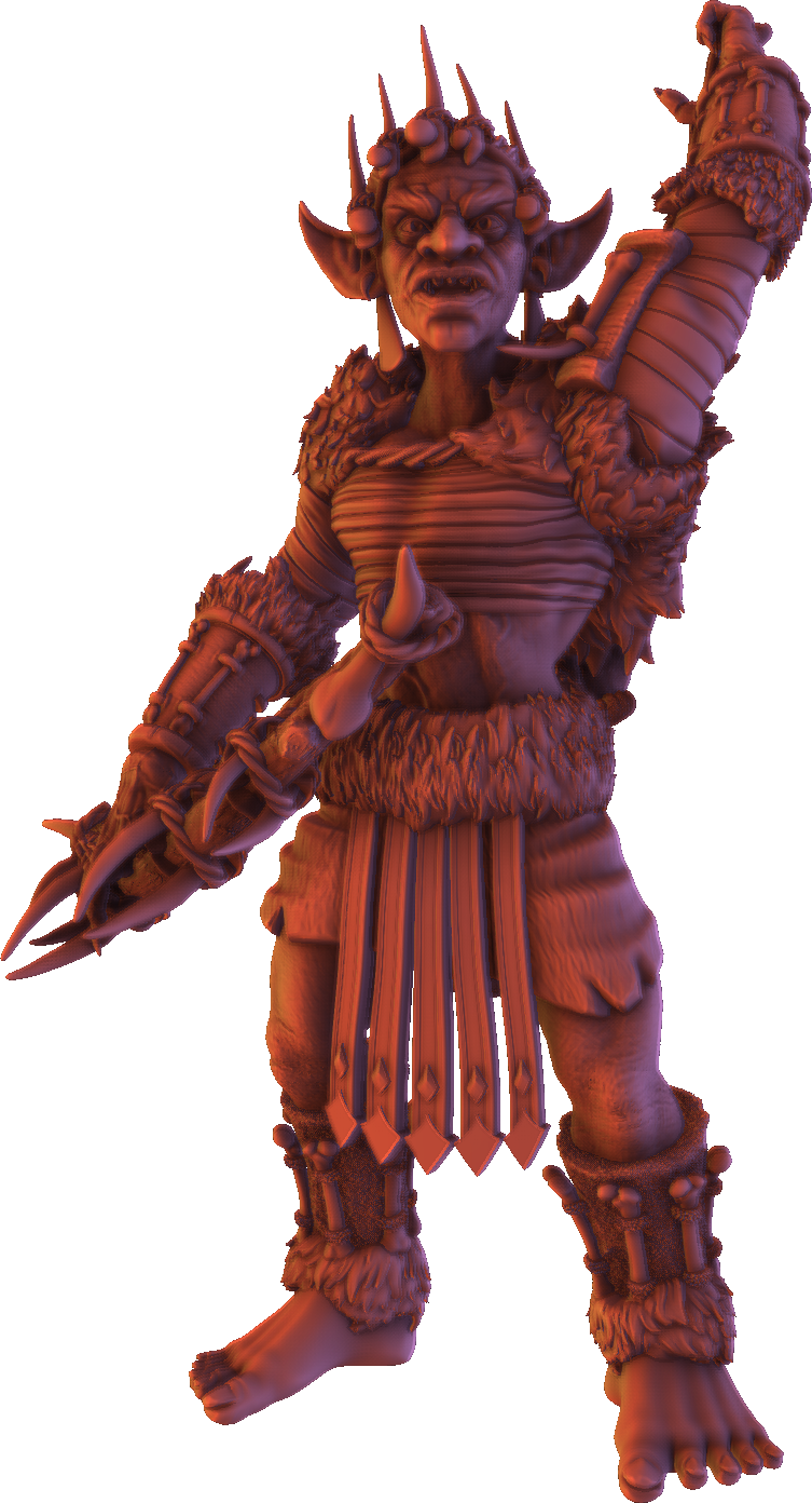 Monolith Arts - Greenskins - Goblin Archers - DnD/TTRPG Figure/Miniature