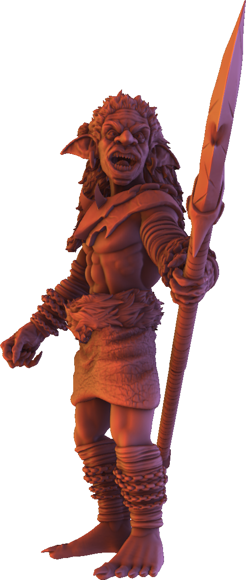 Monolith Arts - Greenskins - Goblin Grunts - DnD/TTRPG Figure/Miniature